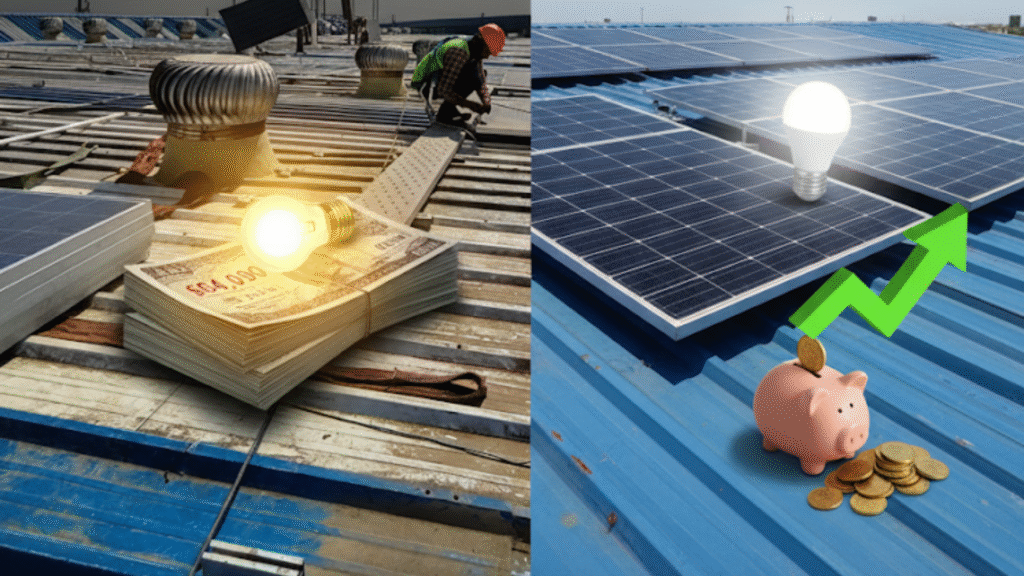 Savings on Your Electricity Bill: The Real Engine of ROI
