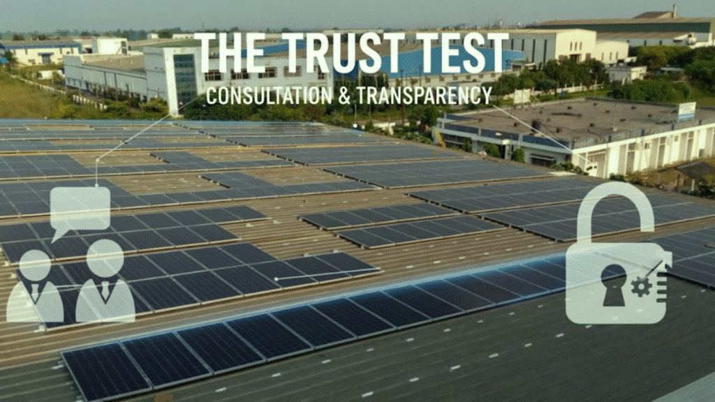 The Trust Test - Consultation & Transparency
