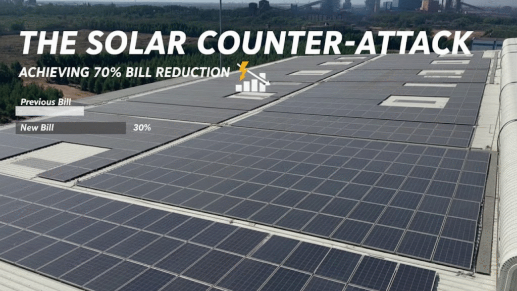 The Solar Counter-Attack: Achieving 70% Bill Reduction