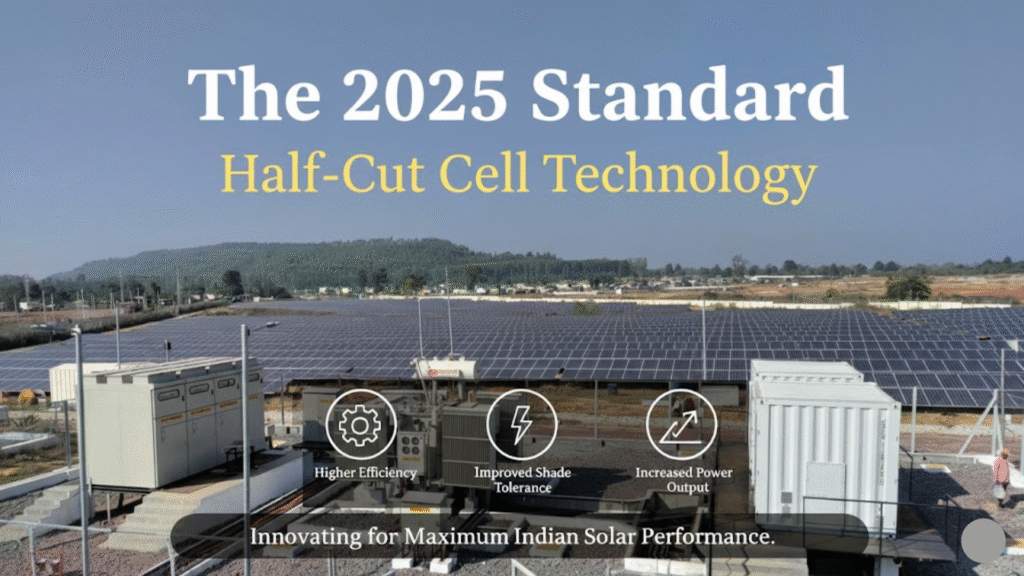 The 2025 Standard: Half-Cut Cell Technology