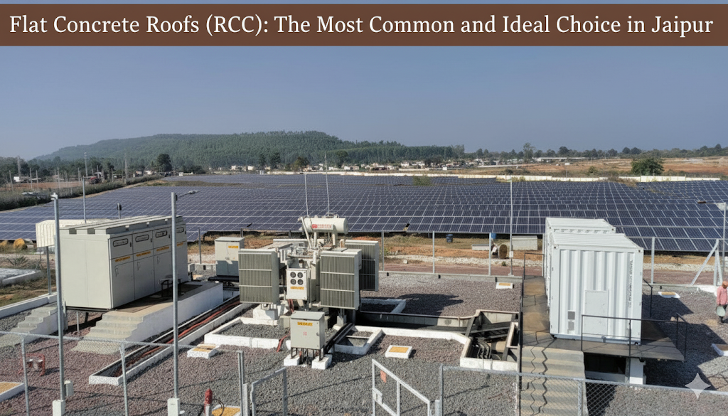Flat Concrete Roofs (RCC): The Most Common and Ideal Choice in Jaipur