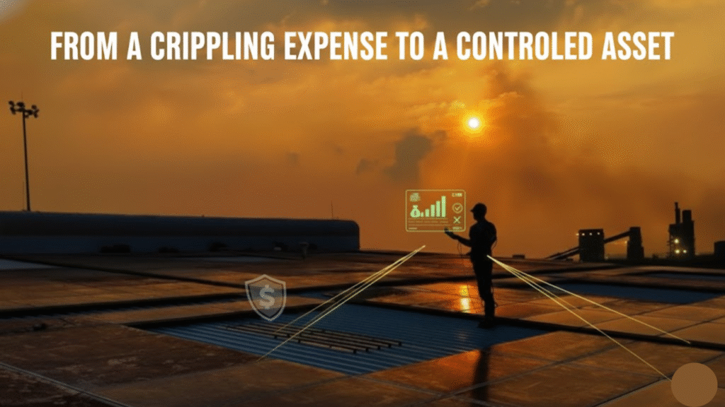From a Crippling Expense to a Controlled Asset | solar panel for office