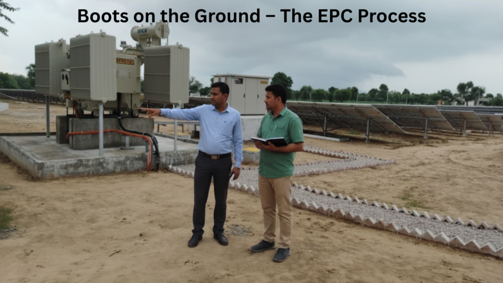 Boots on the Ground – The EPC Process | utility-scale solar developers in Jaipur 
