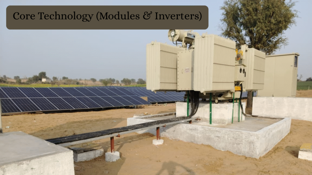 Core Technology (Modules & Inverters) | 10 MW solar farm cost