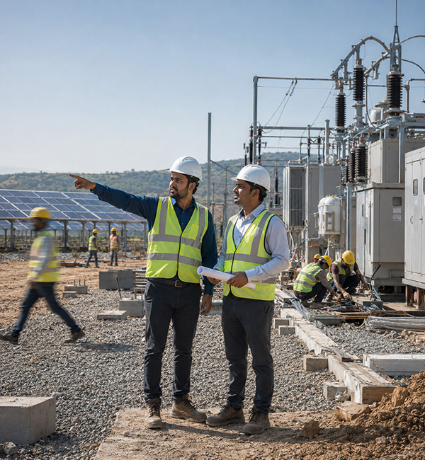 VSE Solar engineers